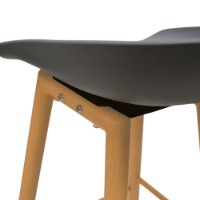 Барный стул Deco Hector Grey/Transprint Legs фото №2 — интернет-магазин Desire.md