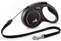 Поводок Flexi New Classic S Cord 5m Black