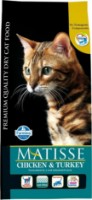 Hrană uscată pentru pisici Farmina Matisse Chicken & Turkey 10kg