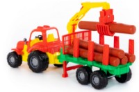 Трактор с полуприцепом-лесовозом Полесье Крепыш (44815) фото №5 — интернет-магазин Desire.md