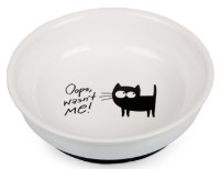 Bol pentru pisici TommiLand White with Cat (017353)