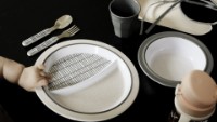 Set cadou de vesela pentru copii Beaba Pink Grid (913460) imaginea #4 — magazin online Desire.md