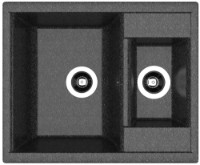 Chiuvetă de bucătărie Dr.Gans Astra 620K Black