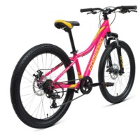 Велосипед Forward Jade 24 2.0 disc (2021) Pink/Gold