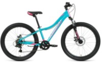 Bicicletă Forward Jade 24 2.0 disc (2021) Turquoise/Pink imaginea #1 — magazin online Desire.md