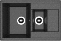 Chiuvetă de bucătărie Dr.Gans Astra 760K Black
