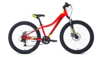 Bicicletă Forward Twister 24 2.2 disc (2021) Red/Green imaginea #1 — magazin online Desire.md