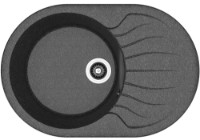 Кухонная мойка Dr.Gans Berta 760 Black фото №1 — интернет-магазин Desire.md