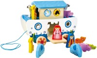Сортер Hape Pull A-Long Noah's Ark (E8049) фото №3 — интернет-магазин Desire.md