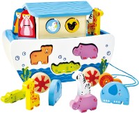 Сортер Hape Pull A-Long Noah's Ark (E8049)