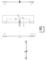 Set pentru duș Herz SQ a50B Black (UH12464B) imaginea #2 — magazin online Desire.md