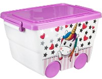 Ящик для игрушек M Plastika Deco 23L (М2550) фото №2 — интернет-магазин Desire.md