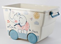 Ящик для игрушек M Plastika Deco 23L (М2550) фото №6 — интернет-магазин Desire.md