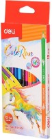 Набор цветных карандашей Deli ColorRun Duo 12pcs