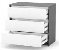 Детский комод Veres 900 Bern Graphite White (33.2.38.2.32)    фото №3 — интернет-магазин Desire.md