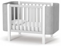 Pătuţ Veres LD5 Monaco Velor White\Gray (05.3.1.212.17) imaginea #2 — magazin online Desire.md