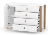 Детский комод Veres Monaco 1200 White\Beech (35.2.351.2.15) фото №2 — интернет-магазин Desire.md