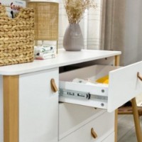 Детский комод Veres Monaco 1200 White\Beech (35.2.351.2.15) фото №5 — интернет-магазин Desire.md