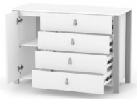 Детский комод Veres Monaco 1200 White\Gray (35.2.351.2.17) фото №2 — интернет-магазин Desire.md