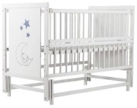 Pătuţ Кузя Ведмедик Серый на маятнике