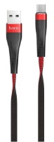 Cablu USB Hoco U39 Slender Micro Red/Black