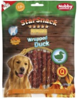 Snackuri pentru câini Nobby StarSnack Barbecue Wrapped Duck 375g