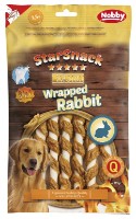 Snackuri pentru câini Nobby StarSnack Barbecue Wrapped Rabbit 113g