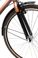 Bicicletă Forward Corsica 28 (2020) Black/Brown imaginea #6 — magazin online Desire.md