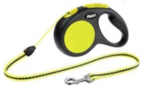 Поводок Flexi New Classic S Cord 5m Neon