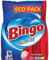 Detergent pudră Bingo All Colors Rose 9kg