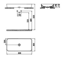 Lavoar Cersanit Ultra UL080-00CB000E-0000 imaginea #2 — magazin online Desire.md