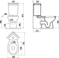 Vas WC Creavit Sedef SD310/SD420/KC0703.01/IT5130 imaginea #5 — magazin online Desire.md