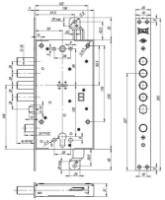 Дверной замок Kale Kilit 456L фото №2 — интернет-магазин Desire.md