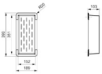 Коландер для кухонных моек Reginox R33838 фото №2 — интернет-магазин Desire.md