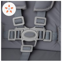 Стульчик для кормления BabyTiger Benji Grey фото №8 — интернет-магазин Desire.md