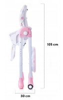 Стульчик для кормления BabyTiger Benji Pink фото №2 — интернет-магазин Desire.md