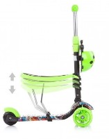 Trotinetă Chipolino Kiddy Evo Green Graffiti (DSKIE0213GG) imaginea #3 — magazin online Desire.md