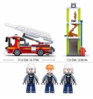Set de construcție Sluban Fire Engine (B0966) imaginea #3 — magazin online Desire.md