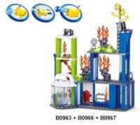 Set de construcție Sluban Fire Fighting Training Center (B0967) imaginea #4 — magazin online Desire.md