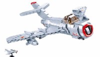Set de construcție Sluban Model Bricks Mig-15 Fighter (B0983) imaginea #2 — magazin online Desire.md
