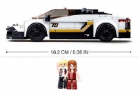 Set de construcție Sluban Model Bricks Racing Car Italy (B0957) imaginea #2 — magazin online Desire.md