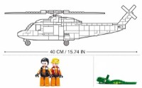 Set de construcție Sluban Model Bricks Rescue Helicopter (B0886) imaginea #2 — magazin online Desire.md