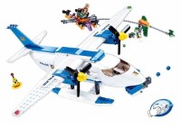 Set de construcție Sluban Police Manhunt by Air (B0826)