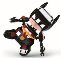 Set de construcție Sluban Qbricks Bat 2in1 (B0761P) imaginea #4 — magazin online Desire.md