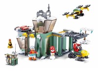 Set de construcție Sluban Rescue Base (B0953)