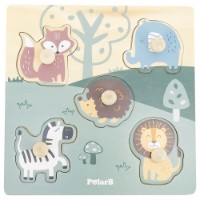 Puzzle PolarB 5  Wild Animals (44068)