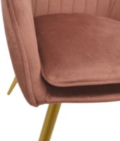 Стул Deco Iris Rusty/Gold Legs фото №3 — интернет-магазин Desire.md