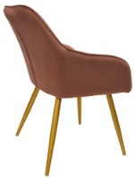 Стул Deco Iris Rusty/Gold Legs фото №4 — интернет-магазин Desire.md