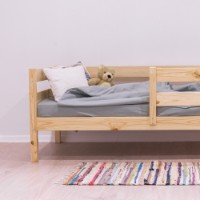 Pat copii MobiCasa Bambi 80x160 Natur imaginea #2 — magazin online Desire.md