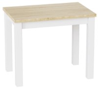 Masă pentru bucătărie MobiCasa Dinner Transformer 60/120x90 Sonoma/Alb imaginea #1 — magazin online Desire.md